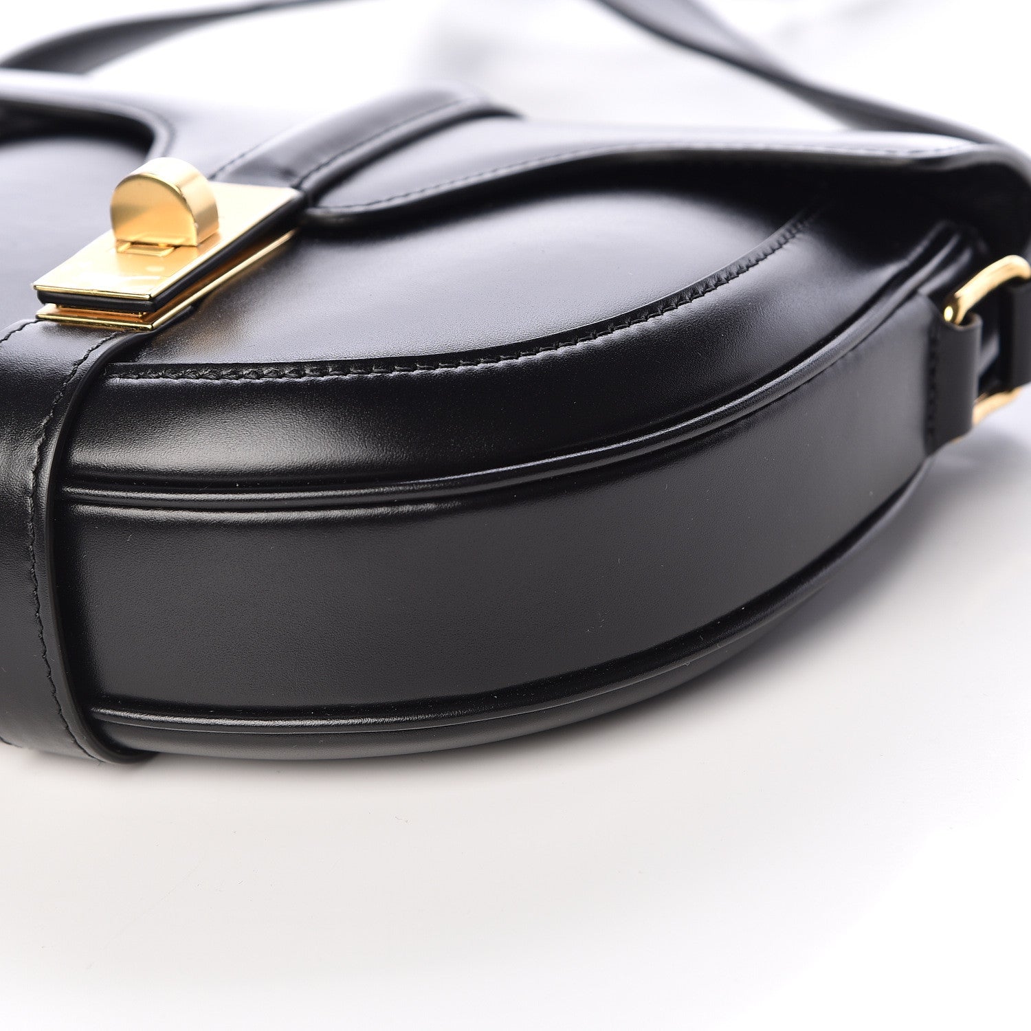 Celine Satinated Calfskin Besace Small 16 Black 9 of 10