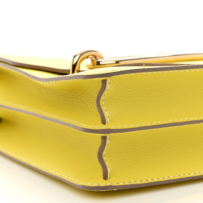 Hermes Evercolor Sac Roulis 23 Lime 9 of 10