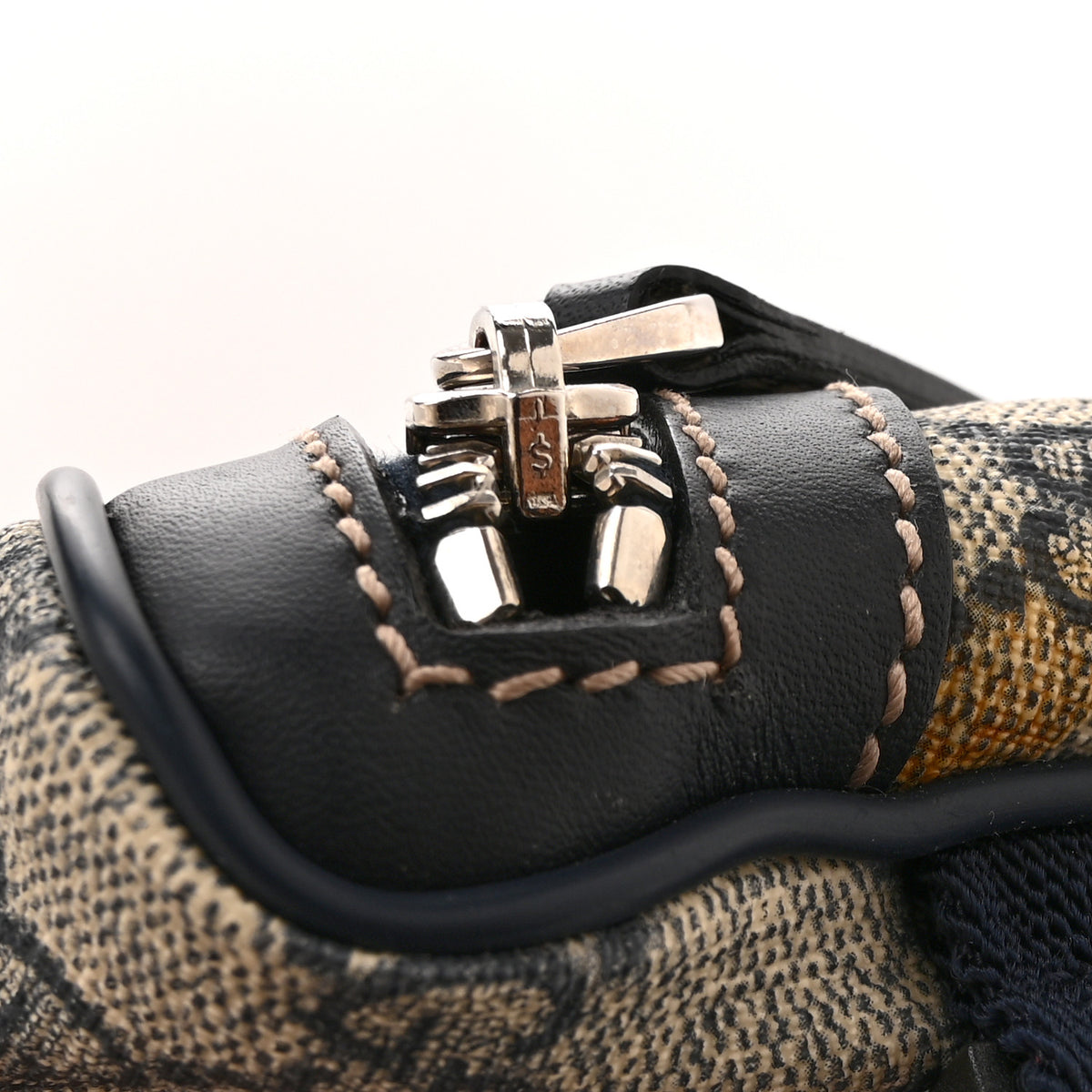 GG Plus Monogram Belt Bag Navy