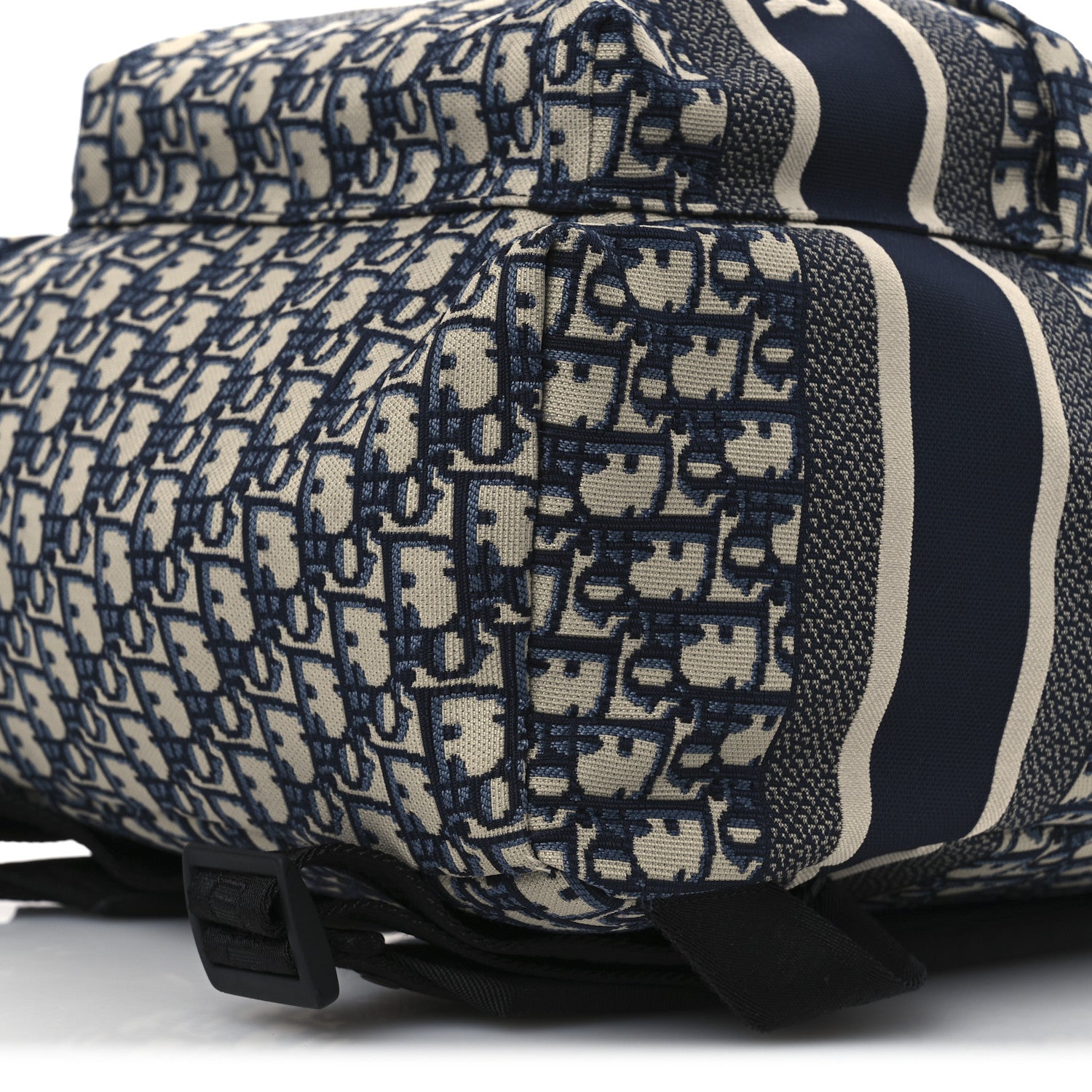 Christian Dior Oblique Diortravel Backpack Blue 10 of 10
