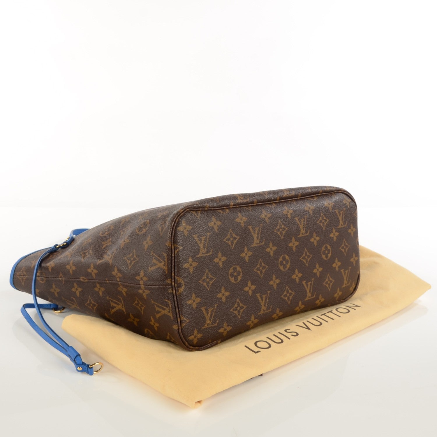Louis Vuitton Monogram Articles de Voyage Ikat Neverfull MM Grand Blue 4 of 7