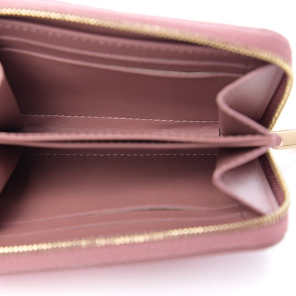 Louis Vuitton Vernis Ikat Zippy Coin Purse Rose Velours 4 of 5