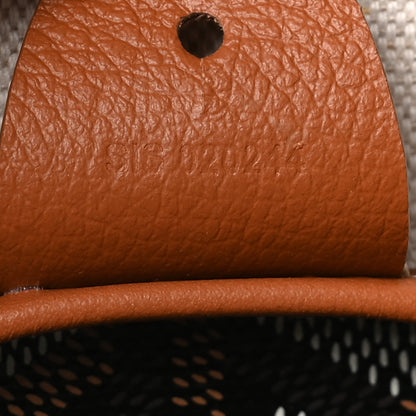 Goyard Goyardine Artois MM Black Gold 7 of 10