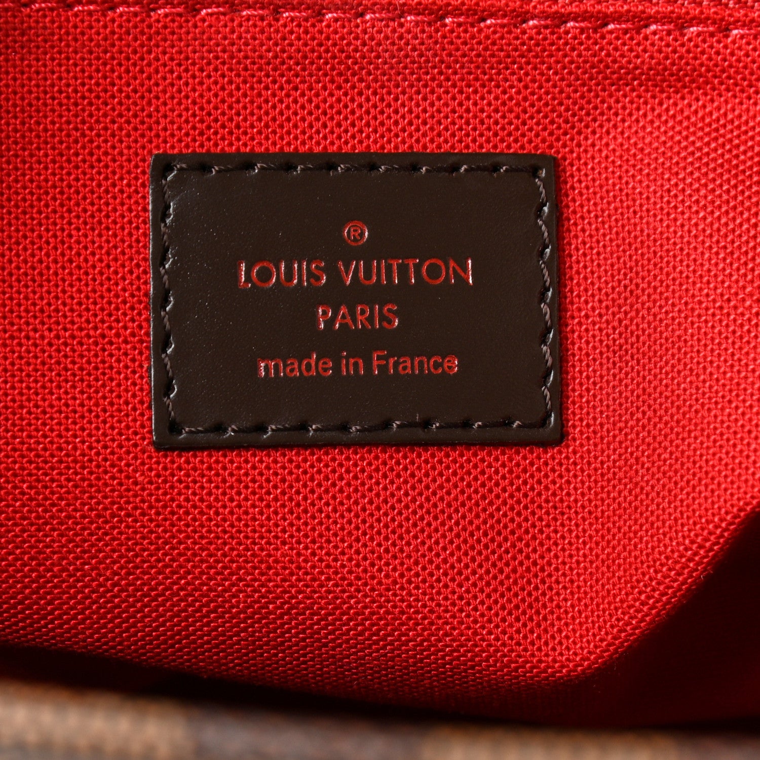Louis Vuitton Damier Ebene Cabas Rosebery 6 of 10