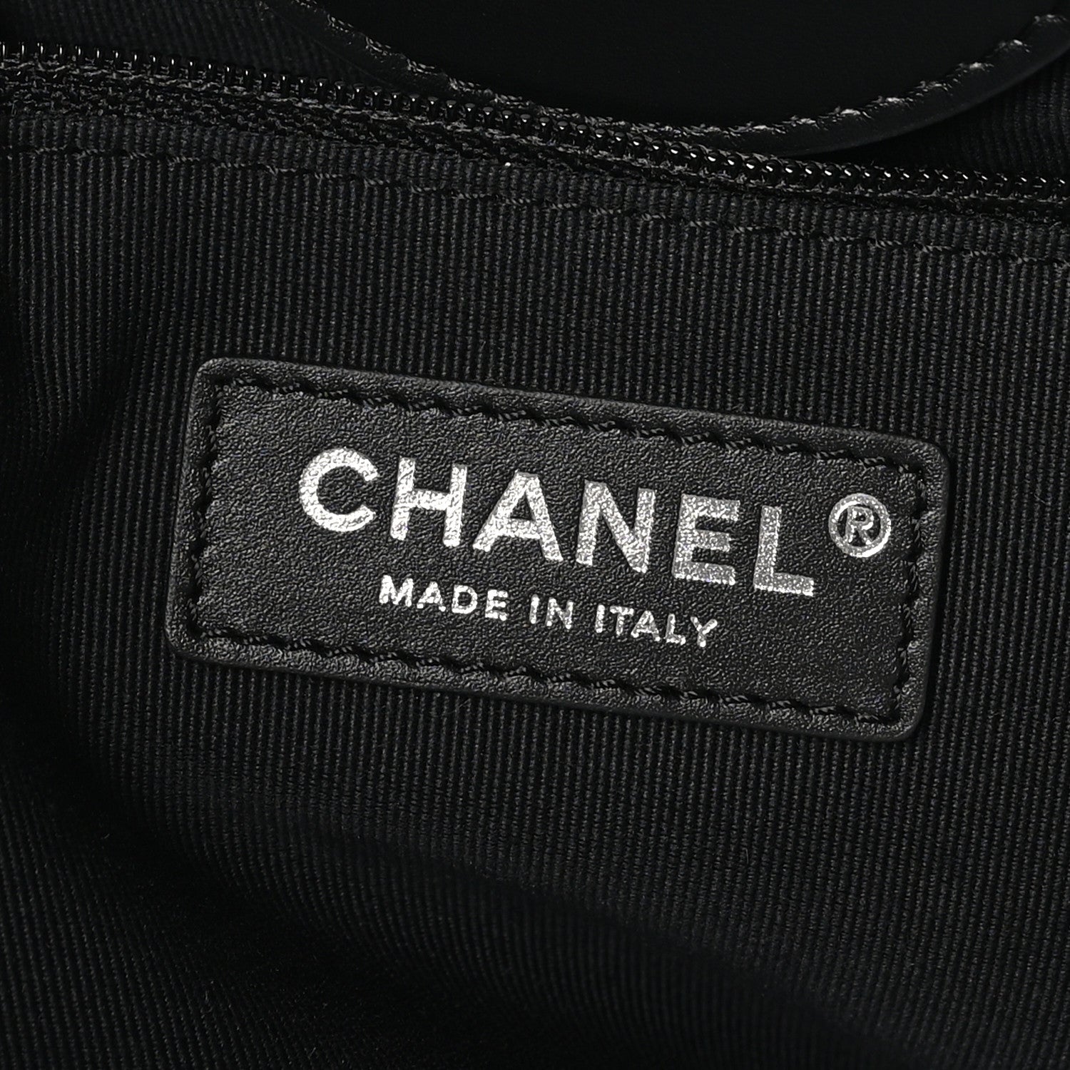 Chanel Calfskin Medium Deauville Tote Black 6 of 11