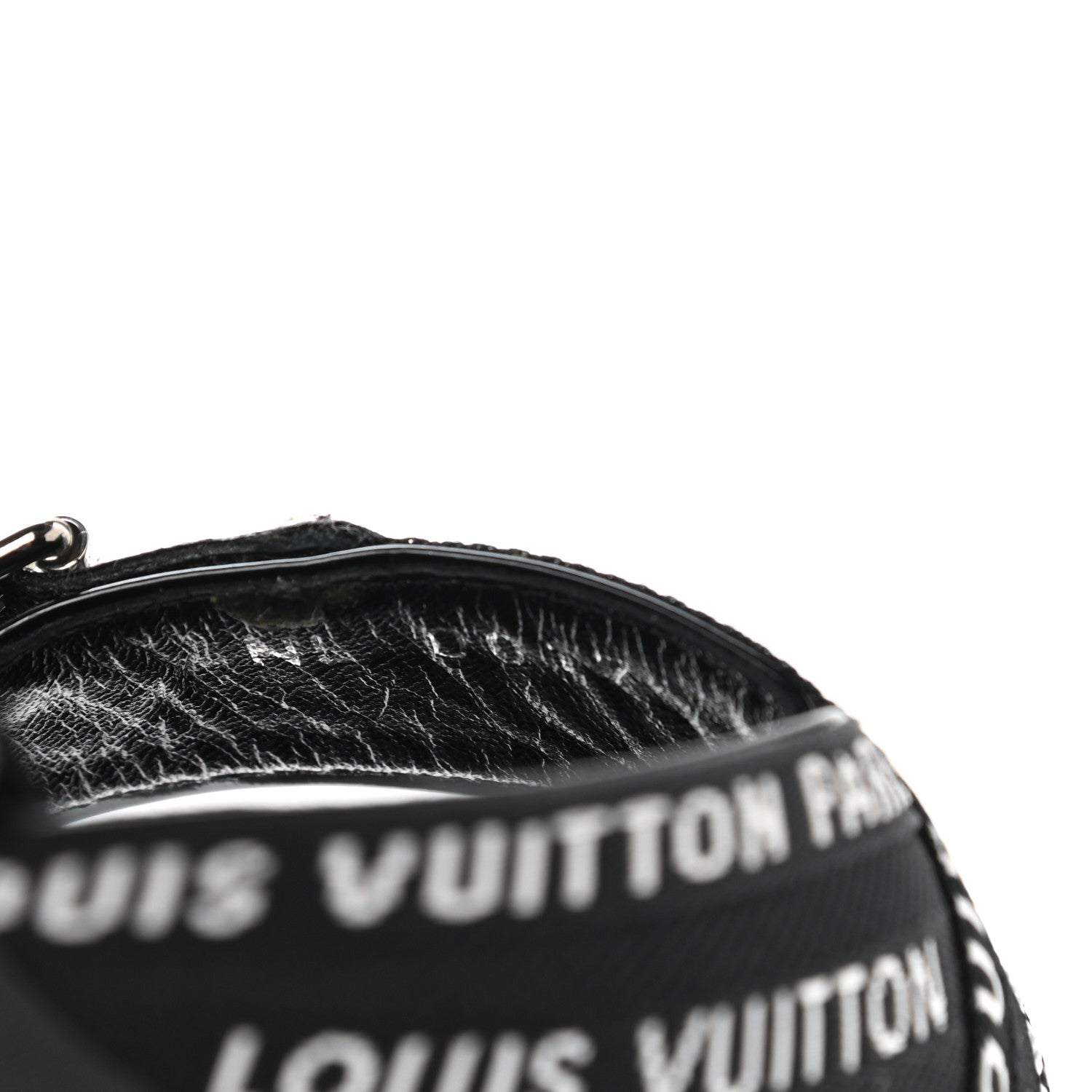 Louis Vuitton Patent Jacquard Open Toe Mule 40 Black 9 of 11