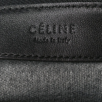 Celine Lambskin Large Trio Crossbody Bag Black 6 of 11