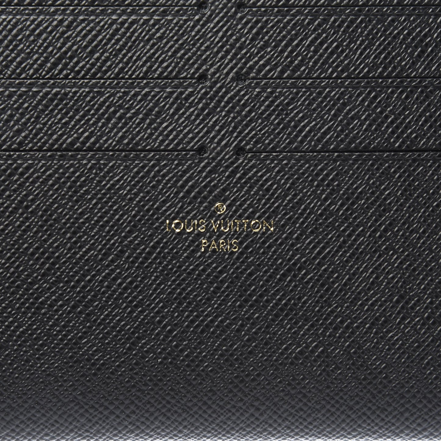 Calfskin Felicie Chain Wallet Card Holder Insert Black
