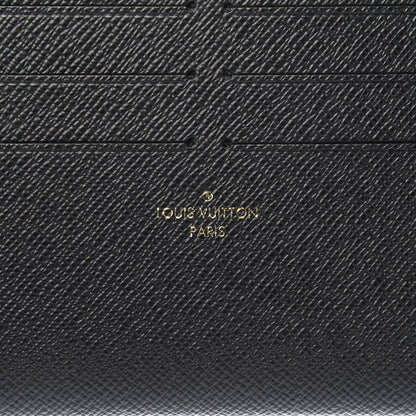 Louis Vuitton Calfskin Felicie Chain Wallet Card Holder Insert Black 6 of 6