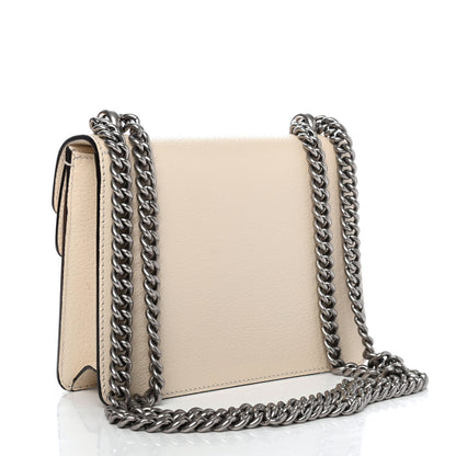 Gucci Textured Calfskin Crystal Mini Dionysus Shoulder Bag Mystic White 2 of 4