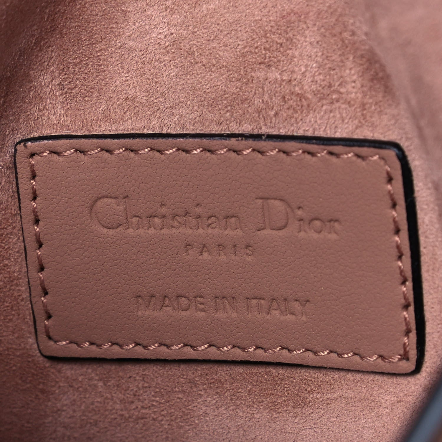 Christian Dior Calfskin Saddle Belt Bag Fard 6 of 11