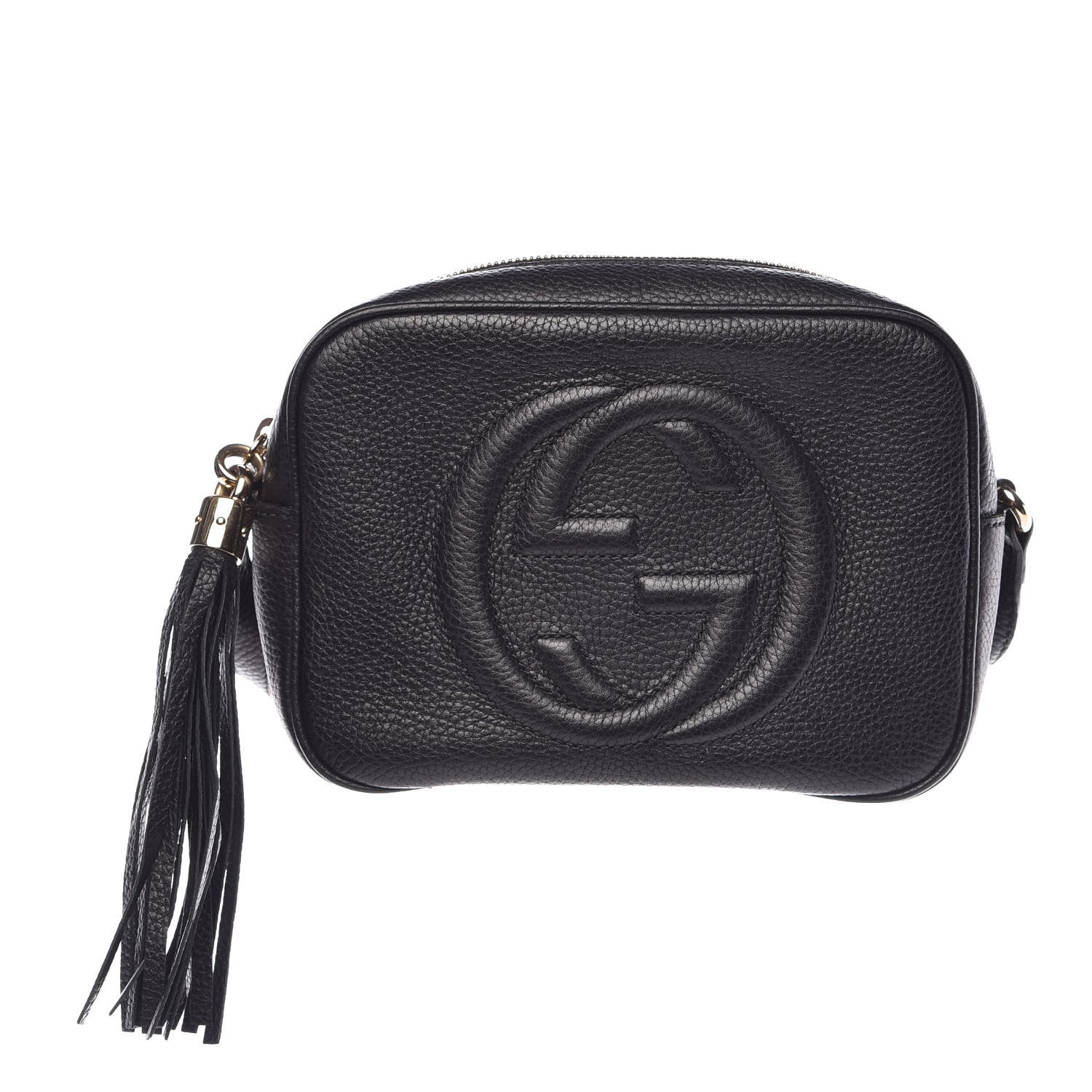Gucci Pebbled Calfskin Small Soho Disco Bag Black 1 of 9
