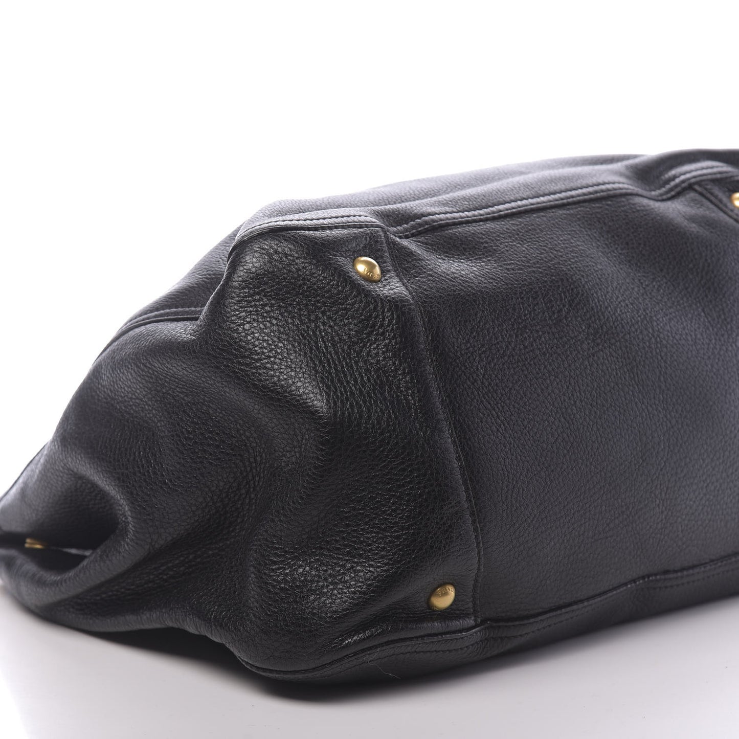 Vitello Daino Tote Black