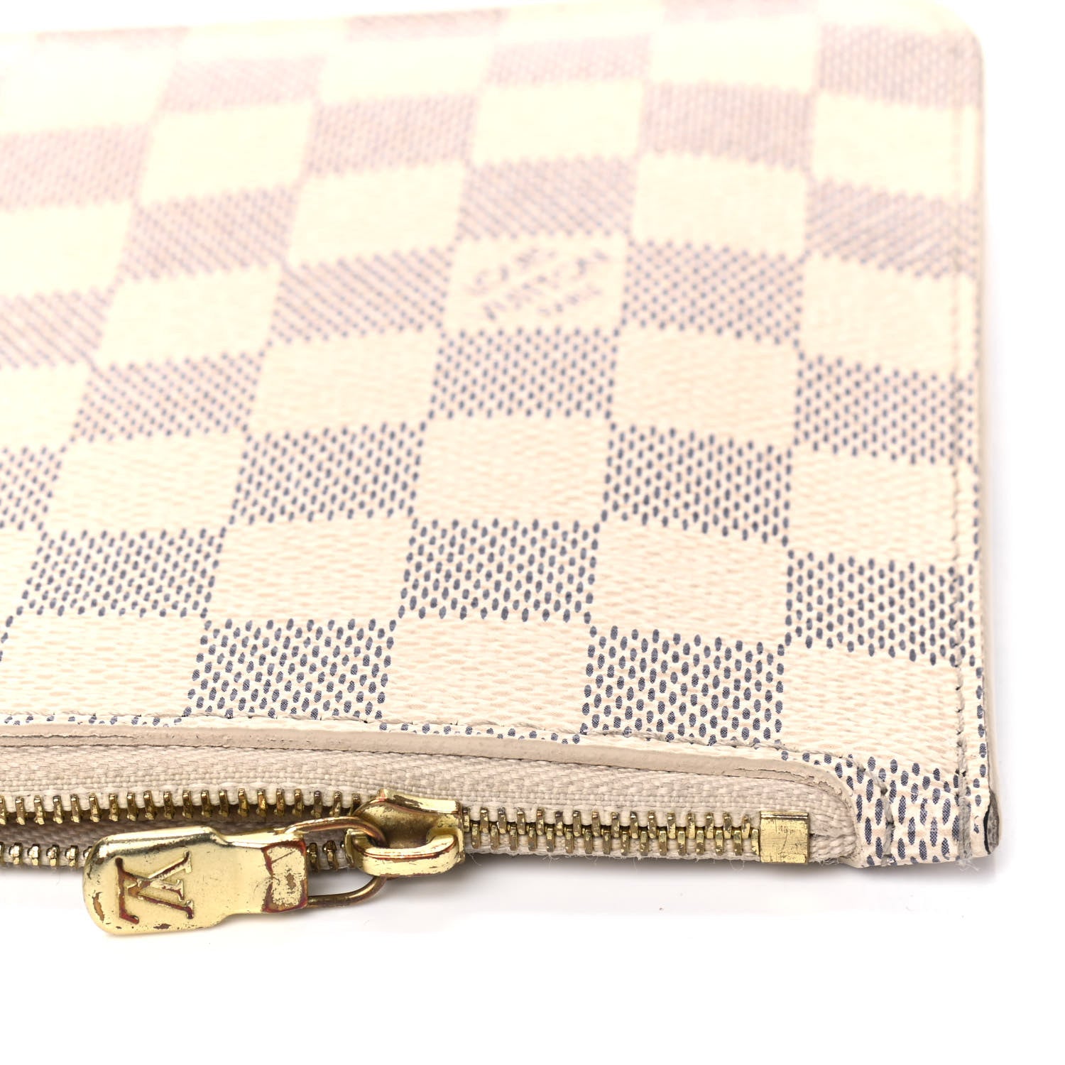 Louis Vuitton Damier Azur Neverfull MM GM Pochette 6 of 11