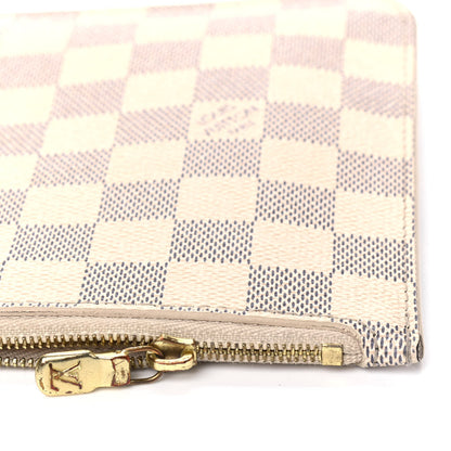 Louis Vuitton Damier Azur Neverfull MM GM Pochette 6 of 11