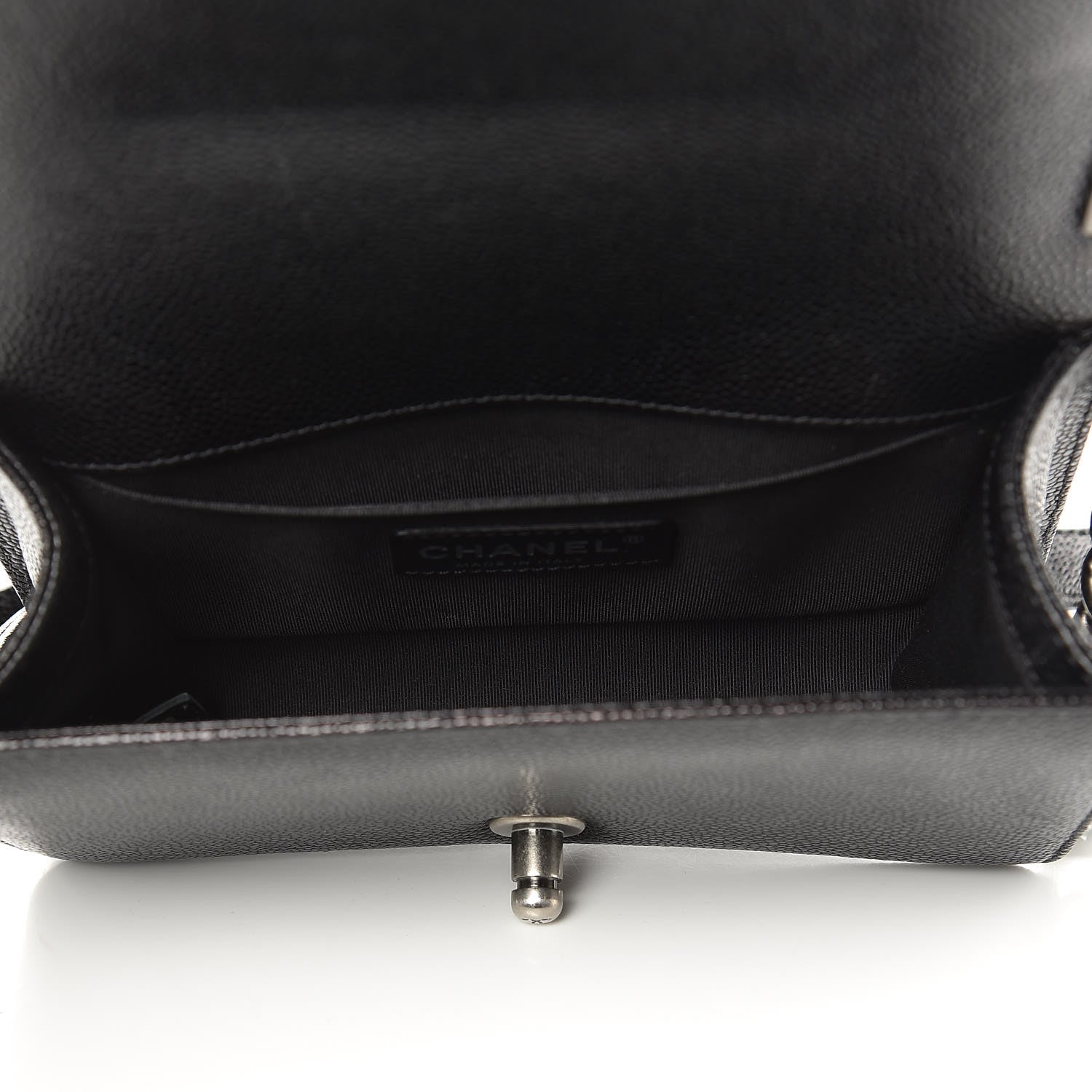 Chanel Caviar Quilted Small Boy Flap Black 9 of 19