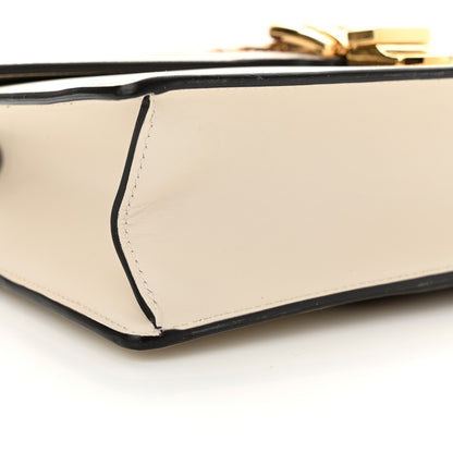 Gucci Calfskin Small Sylvie Shoulder Bag White 9 of 12