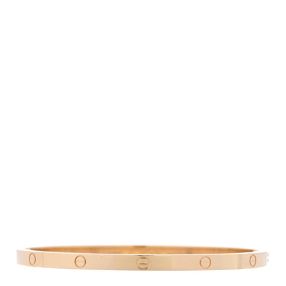 Cartier 18K Yellow Gold Small LOVE Bracelet 17 1 of 5