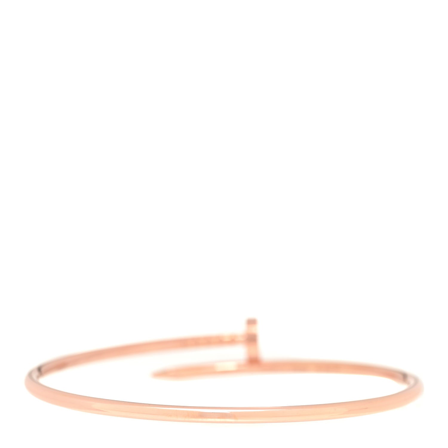 Cartier 18K Pink Gold Small Juste Un Clou Bracelet 17 3 of 5