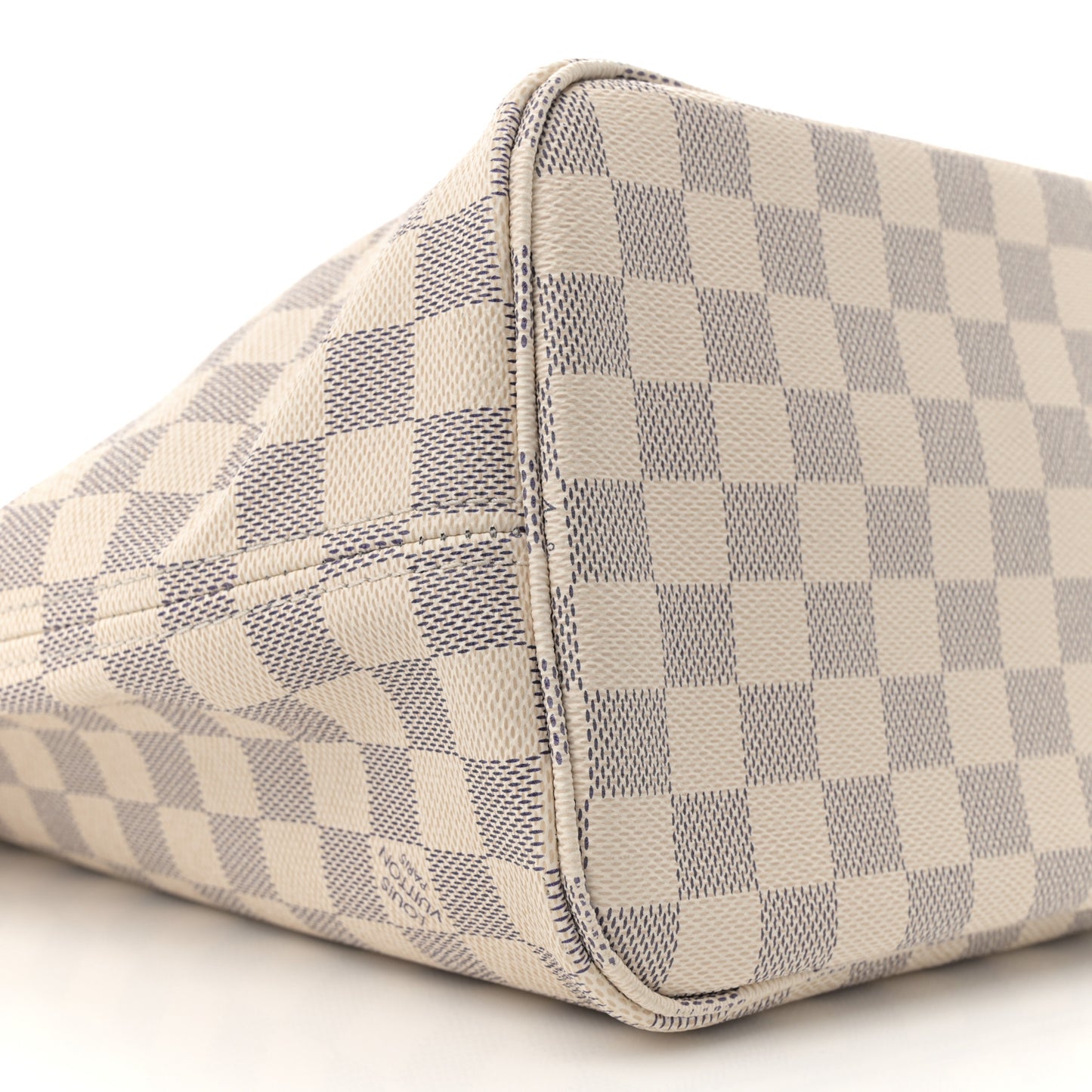 Damier Azur Neo Neverfull MM Rose Ballerine