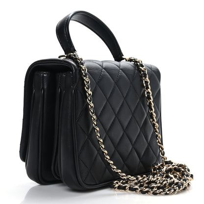 Chanel Lambskin Quilted Mini Citizen Chic Flap Black 3 of 9