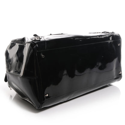 Balenciaga Patent Leather Bowling MM Bag Black 4 of 8