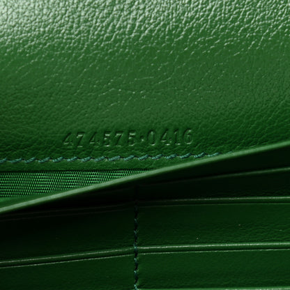 Gucci Monogram Multicolor Matelasse Diagonal GG Marmont Chain Wallet Red Blue Pink Green 7 of 12