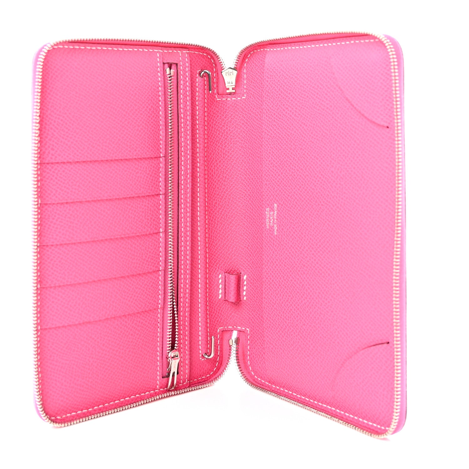 Hermes Epsom Vision II Zip Agenda Rose Tyrien 5 of 15
