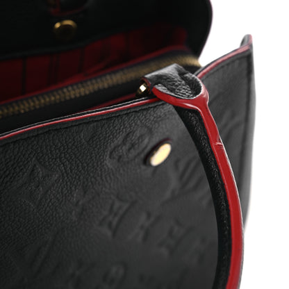 Louis Vuitton Empreinte Montaigne BB Marine Rouge 13 of 15