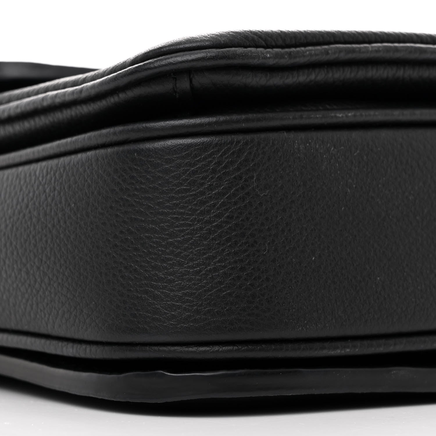 Louis Vuitton Grained Calfskin Lockme Oxford Black 9 of 10