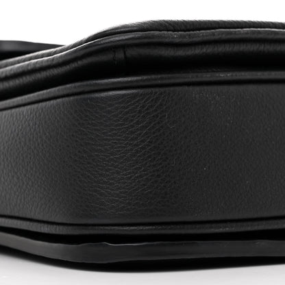 Louis Vuitton Grained Calfskin Lockme Oxford Black 9 of 10