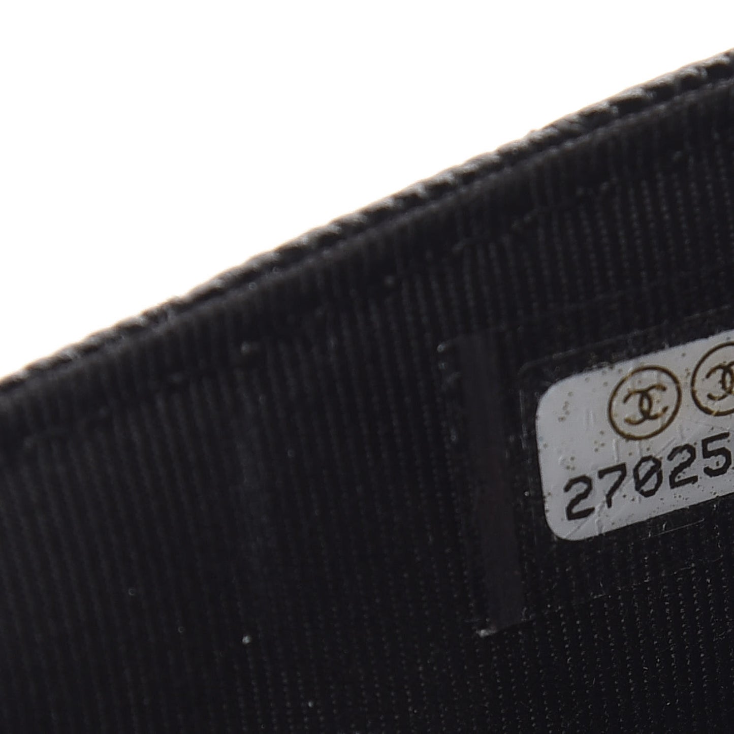 Caviar Quilted Classic Strap Pouch Black