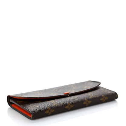 Louis Vuitton Monogram Emilie Wallet Piment 4 of 9