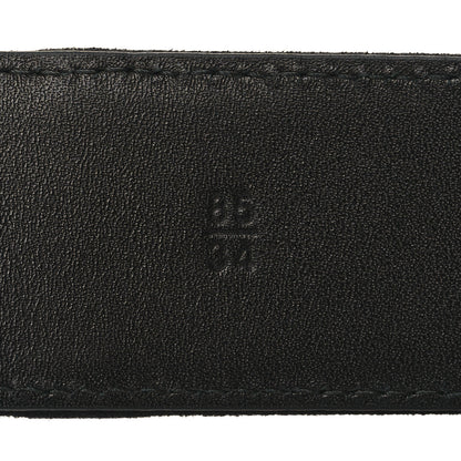 Chanel Suede Logo Belt 85 34 Black 6 of 8