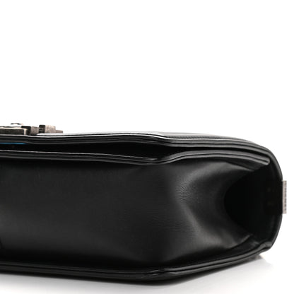 Chanel Calfskin Quilted Medium Boy Flap Black 9 of 9