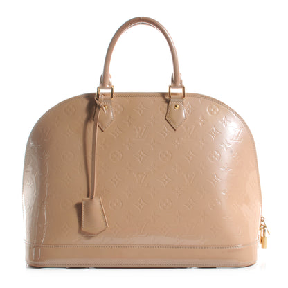 Louis Vuitton Vernis Alma GM Rose Florentin 1 of 7