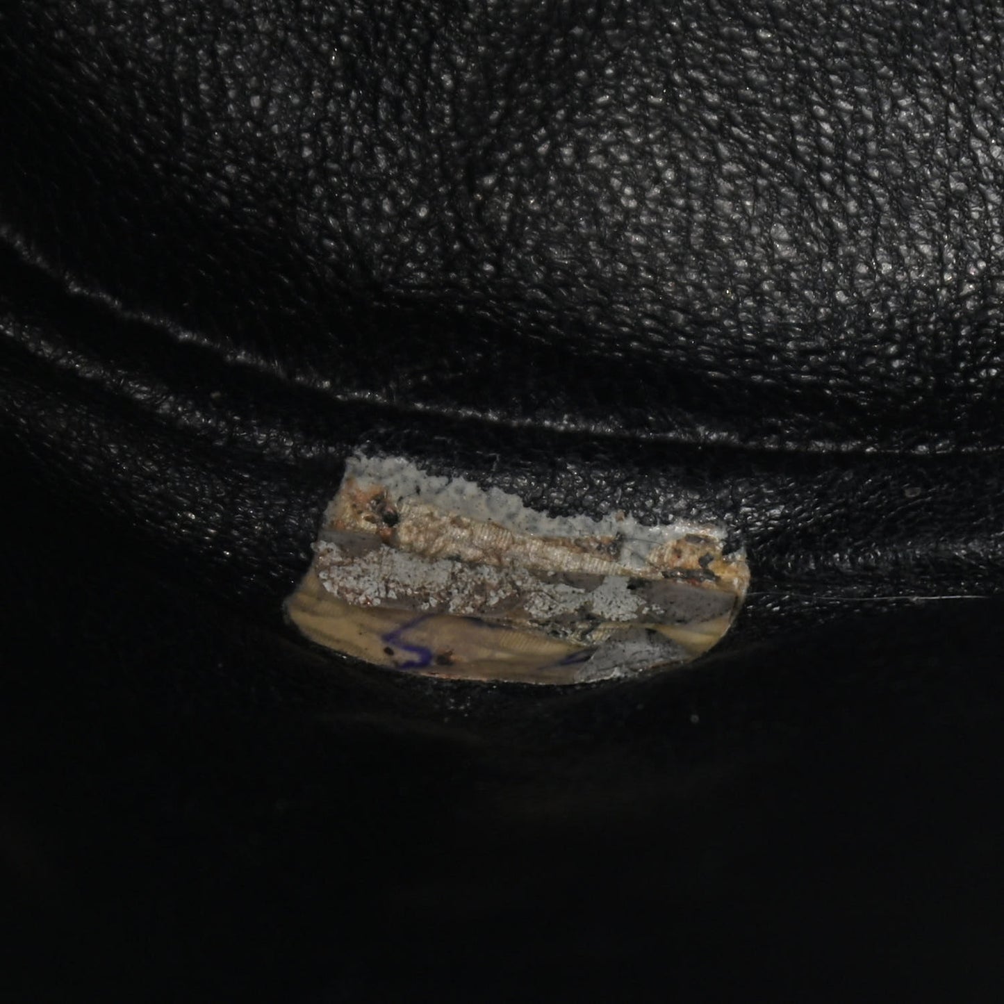 Lambskin Quilted Backpack Black