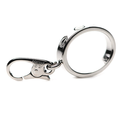 Cartier 18K White Gold LOVE Ring Charm 4 of 4