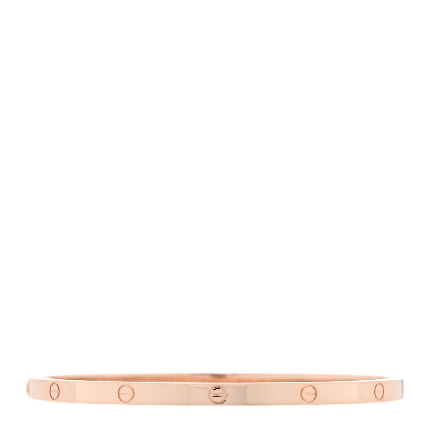 Cartier 18K Pink Gold Small LOVE Bracelet 17 2 of 5