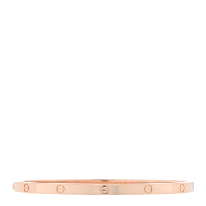 Cartier 18K Pink Gold Small LOVE Bracelet 17 2 of 5