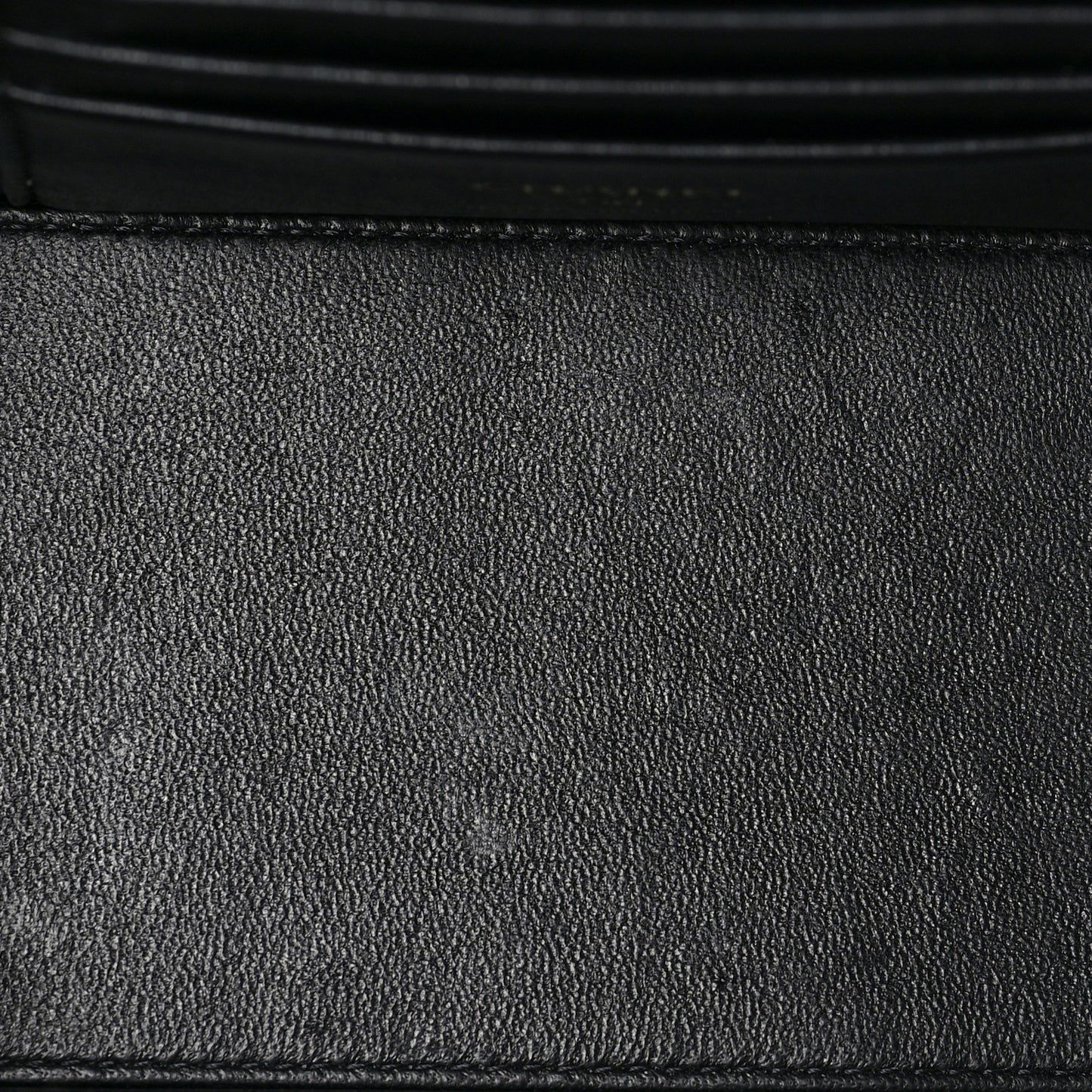Caviar Quilted Sweetheart Vanity Case Black
