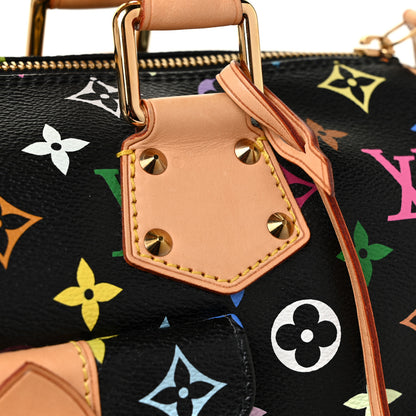 Louis Vuitton Monogram Multicolor Speedy 30 Black 14 of 21