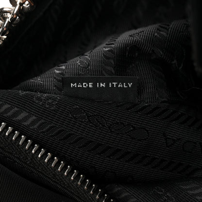 Prada Nylon Re-Edition 2005 Shoulder Bag Black 7 of 11