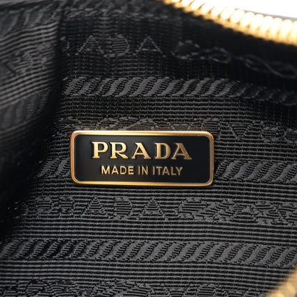 Prada Patent Naplak Re-Edition 2005 Shoulder Bag Black 6 of 11