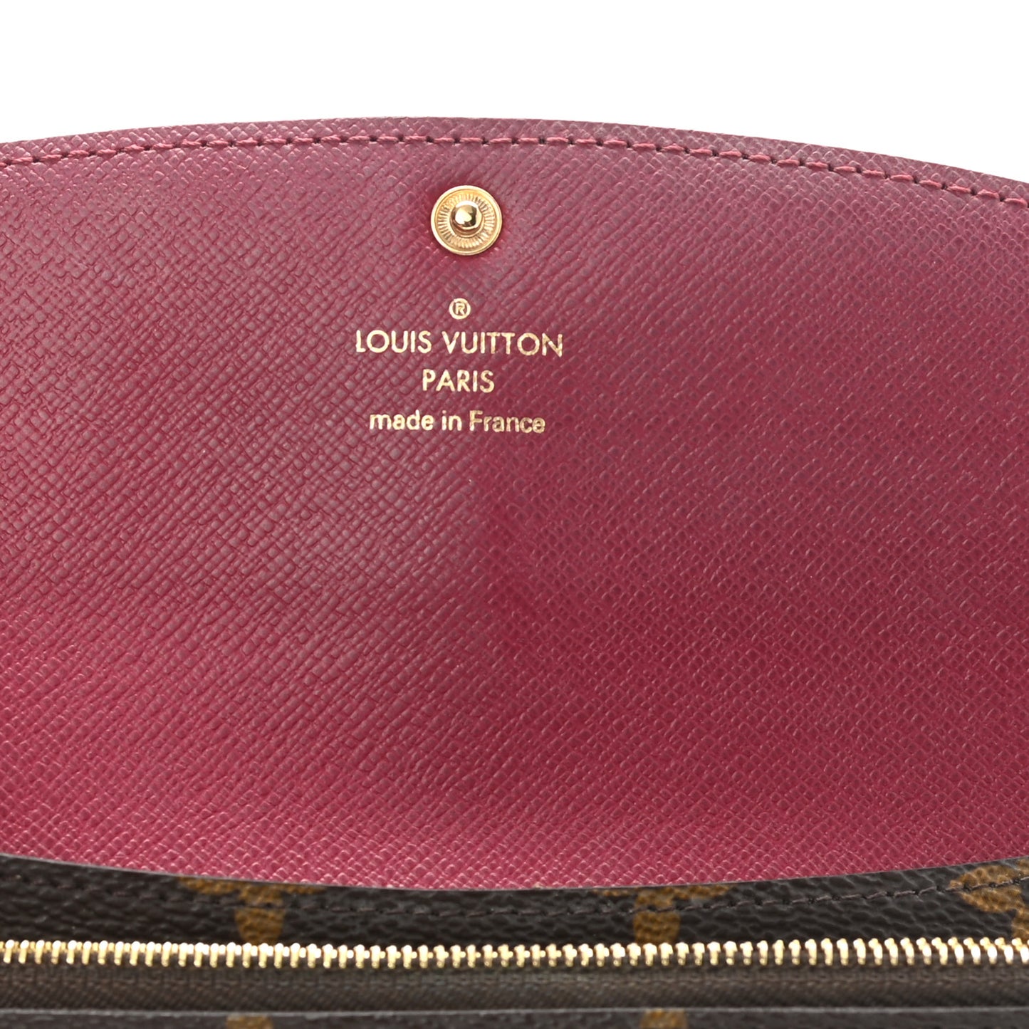 Monogram Emilie Wallet Fuchsia