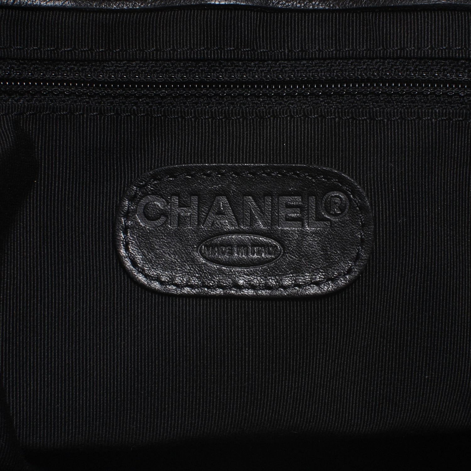 Chanel Calfskin Large Flap Shoulder Bag Black 6 of 7