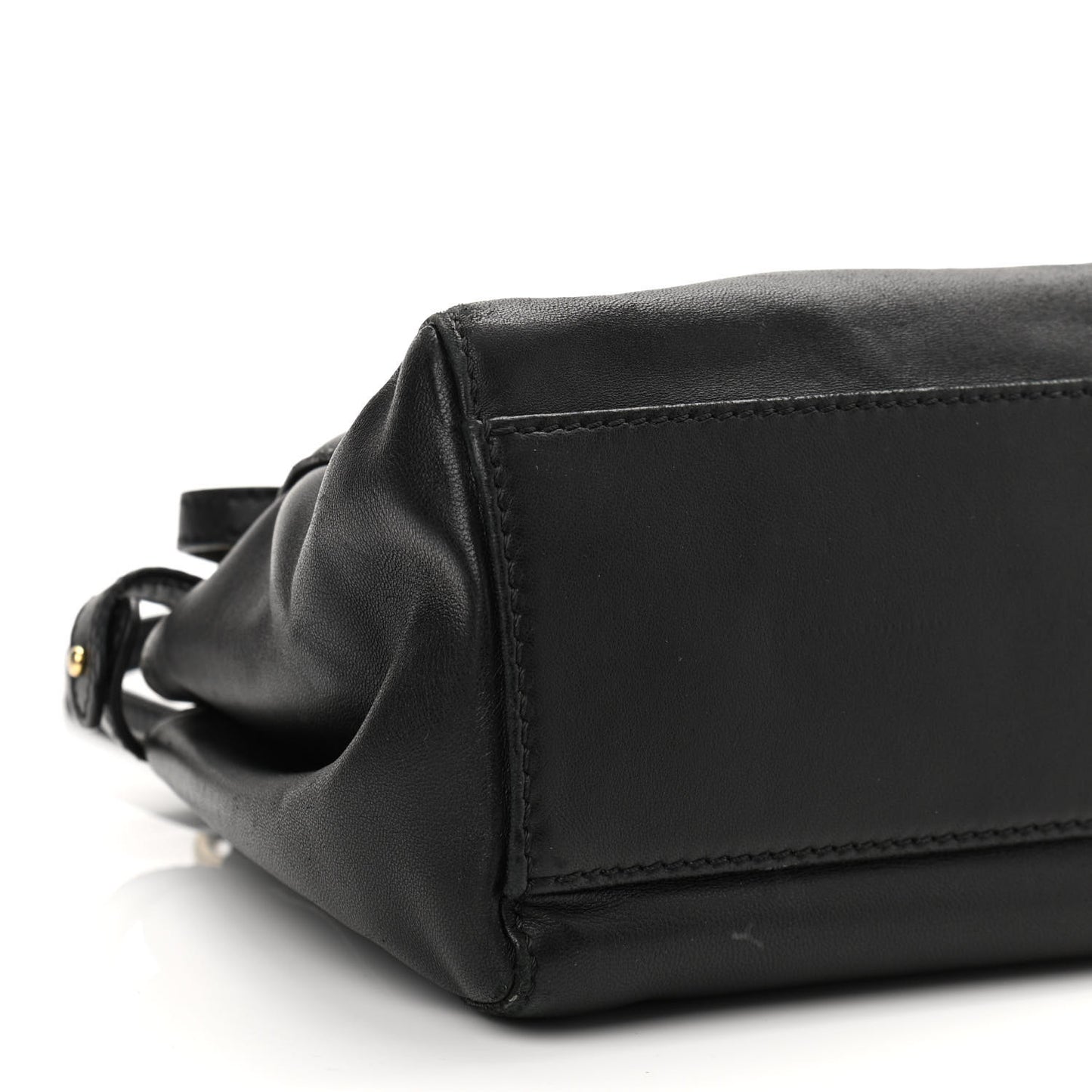 Nappa Mini Peekaboo Iconic Satchel Black