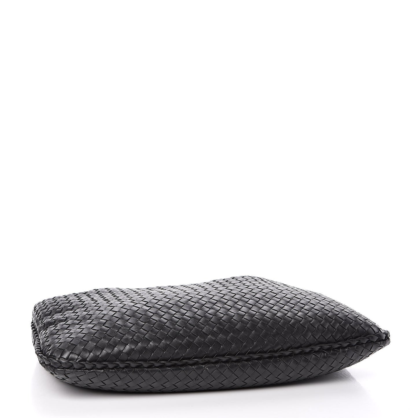 Nappa Intrecciato Large Veneta Hobo Black