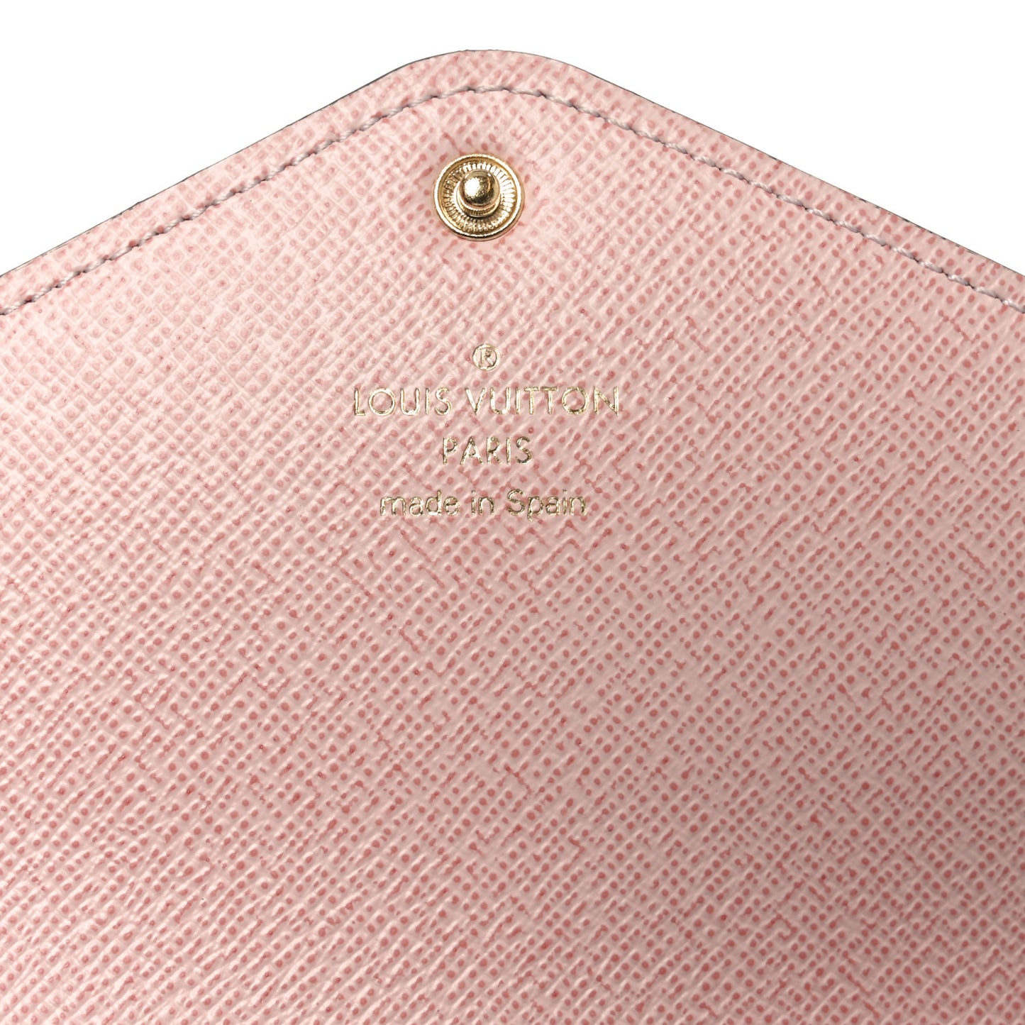 Monogram Josephine Wallet Rose Ballerine