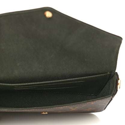 Louis Vuitton Monogram Felicie Strap & Go Kaki 5 of 10